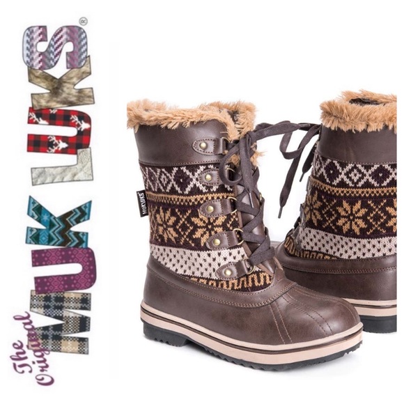 Muk Luks Alexa Snow Boots, 6 - NWT - Picture 1 of 3